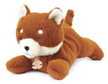 Plyšová panda červená s ťažkým bruškom P'tit Relax Red Panda Histoire d’ Ours oranžová 22 cm od 0 mes