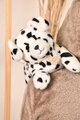 Plyšový psík dalmatín s ťažkým bruškom P'tit Relax Dalmatian Histoire d’ Ours čierno-biely 30 cm od 0 mes HO3327