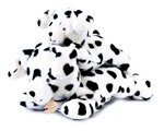 Plyšový psík dalmatín s ťažkým bruškom P'tit Relax Dalmatian Histoire d’ Ours čierno-biely 30 cm od 0 mes HO3327