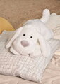 Plyšový psík The Soft Stretch Dog White Histoire d’ Ours biely 40 cm od 0 mes HO3334