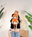 Plyšová panda červená Sierra The Red Panda Histoire d’ Ours oranžová 55 cm od 0 mes HO3341