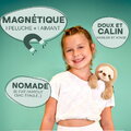 Plyšový leňochod na objímanie The Glue Pots Sloth Magnetic Histoire d’ Ours magnetický hnedý 30 cm od 24 mes