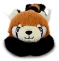 Plyšová panda červená na objímanie The Glue Pots Red Panda Magnetic Histoire d’ Ours magnetická oranžová 30 cm od 24 mes