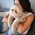 Plyšový leňochod na objímanie The Glue Pots Sloth Histoire d’ Ours hnedý 40 cm od 24 mes