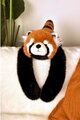 Plyšová panda červená na objímanie The Glue Pots Red Panda Histoire d’ Ours oranžová 40 cm od 24 mes