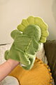 Plyšový dinosaurus na bábkové divadlo The Glue Pots Dino Puppet Histoire d’ Ours zelený 24 cm od 0 mes HO3367