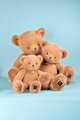 Plyšový medveď Clémentin Peanut Praline Histoire d’ Ours hnedý 60 cm od 0 mes