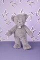 Plyšový medvedík Clémentin Lavender Gray Histoire d’ Ours sivý 38 cm od 0 mes