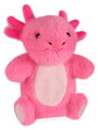 Plyšový axolotl na bábkové divadlo Axolotl Hand Puppet The Glue Pots Histoire d’ Ours ružový 24 cm od 0 mes HO3403