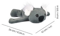 Plyšová koala na zápästie Koala Bracelet Slap The Glue Pots Histoire d’ Ours sivá 25 cm od 24 mes HO3415