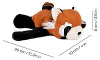Plyšová panda červená na zápästie Red Panda Bracelet Slap The Glue Pots Histoire d’ Ours oranžová 25 cm od 24 mes HO3416
