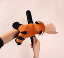 Plyšová panda červená na zápästie Red Panda Bracelet Slap The Glue Pots Histoire d’ Ours oranžová 25 cm od 24 mes HO3416
