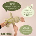 Plyšový krokodíl na zápästie Croco Bracelet Slap The Glue Pots Histoire d’ Ours zelený 25 cm od 24 mes HO3418
