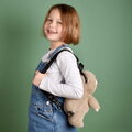 Plyšový batoh leňochod Sloth Backpack The Glue Pots Histoire d’ Ours s popruhmi hnedý 28 cm od 24 mes HO3426