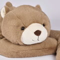 Plyšový medveď na objímanie Bear Weighted Plush Toy The Glue Pots Histoire d’ Ours hnedý 75 cm od 24 mes HO3430