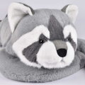 Plyšový medvedík čistotný na objímanie Raccoon Weighted Plush Toy The Glue Pots Histoire d’ Ours sivý 75 cm od 24 mes HO3433