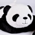 Plyšová panda na objímanie Panda Weighted Plush Toy The Glue Pots Histoire d’ Ours čierno-biela 75 cm od 24 mes HO3434