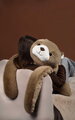Plyšový macko na objímanie Bear Weighted Plush Toy The Glue Pots Histoire d’ Ours hnedý 100 cm od 24 mes HO3436