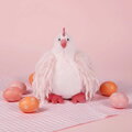 Plyšová sliepočka Pink Lady Plush Chicken Les Poulettes Histoire d’ Ours ružová 20 cm od 0 mes HO3445