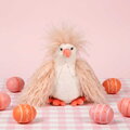 Plyšová sliepočka Frizz Plush Chicken Les Poulettes Histoire d’ Ours béžová 20 cm od 0 mes HO3446