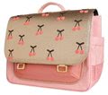 Školská aktovka It bag Midi Cherry Pompon Jeune Premier ergonomická luxusné prevedenie 30*38 cm