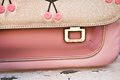 Školská aktovka It bag Midi Cherry Pompon Jeune Premier ergonomická luxusné prevedenie 30*38 cm