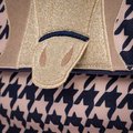Školská aktovka It Bag Midi Houndstooth Horse Jeune Premier ergonomická luxusné prevedenie 30*38 cm