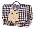 Školská aktovka It Bag Midi Houndstooth Horse Jeune Premier ergonomická luxusné prevedenie 30*38 cm