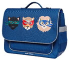 Školská aktovka It Bag Midi Supercats Jeune Premier ergonomická luxusné prevedenie 30*38 cm