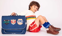 Školská aktovka It Bag Midi Supercats Jeune Premier ergonomická luxusné prevedenie 30*38 cm