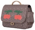Školská aktovka It Bag Mini Leopard Cherry Jeune Premier ergonomická luxusné prevedenie 27*32 cm