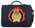Školská aktovka It Bag Mini Tiger Flame Jeune Premier ergonomická luxusné prevedenie 27*32 cm