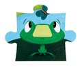 Puzzle pre najmenších Zvieratká na farme Tactile Janod s textúrou 20 dielov