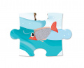 Puzzle Tactile Život na ľade Janod s textúrou 20 dielov