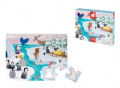 Puzzle Tactile Život na ľade Janod s textúrou 20 dielov
