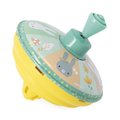 Tradičný kovový kolotoč vĺčik Zajačiky Rabbits Metal Spinning Tops Pure Janod kovový 2 druhy od 18 mes J04120