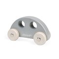 Drevené autíčko retro chrobák Push-Along Vehicle Sweet Cocoon Janod sivé od 18 mes