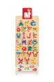 Stojan na písmenká Clown Letter Display Stand Janod 