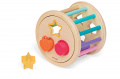 Drevená magnetická vkladačka bubon I Wood Janod Učíme sa tvary a farby od 18 mes