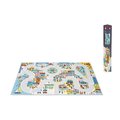 Koberec a hracia podložka Mesto Playmat with Circuit City Cross Roads Janod protišmyková od 24 mes J05910