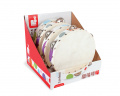 Drevená tamburína Confetti Tambourine Janod s realistickým zvukom