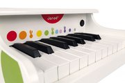 Drevený hudobný nástroj klavír My First Electronic Piano Confetti Janod elektronický J07618