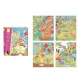 Maxi kreatívna sada Maľovanie vodovými farbami Záhrada Golden Pictures Watercolour Garden Atelier Janod 4 obrázky od 6 rokov J07965
