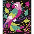 Maxi kreatívna sada Tvoríme so šnúrkami Džungľa String Art Jungle Animal Atelier Janod 2 karty a 300 klinčekov od 8 rokov J07970