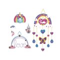 Maxi kreatívna sada Dúha Multi-activities Rainbow Decorations Atelier Janod 6 aktivít od 7 rokov J07972