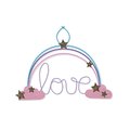 Maxi kreatívna sada Dúha Multi-activities Rainbow Decorations Atelier Janod 6 aktivít od 7 rokov J07972