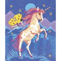 Maxi kreatívna sada Maľovanie s číslami Jednorožce Paint by Numbers Watercolor Unicorns Atelier Janod 2 obrázky od 7 rokov J07985