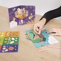 Mini kreatívna sada Pohľadnice so zvieratkami Origami Pop-Up Animal Cards Atelier Janod 6 kariet od 6 rokov J07987