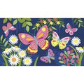 Midi kreatívna sada Farebný piesok s trblietkami Motýle Fluorescent Sands Butterflies Atelier Janod 3 obrázky od 6 rokov J07991