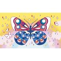 Midi kreatívna sada Farebný piesok s trblietkami Motýle Fluorescent Sands Butterflies Atelier Janod 3 obrázky od 6 rokov J07991